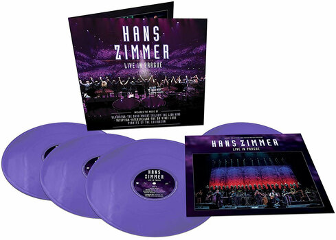 Vinyl Record Hans Zimmer - Live In Prague (Coloured) (4 LP) - 2