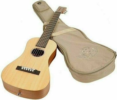 Electro-acoustic guitar SX TG1E Natural - 4