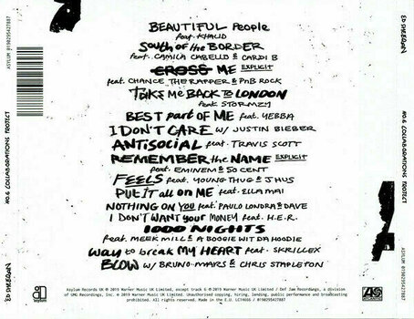 CD de música Ed Sheeran - No. 6 Collaborations Project (CD) - 2
