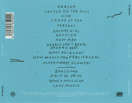 Music CD Ed Sheeran - Divide (Deluxe Edition) (Limited Edition) (CD) - 23