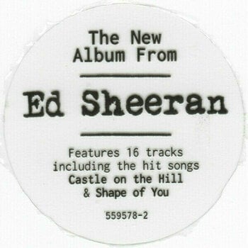 Muziek CD Ed Sheeran - Divide (Deluxe Edition) (Limited Edition) (CD) - 22