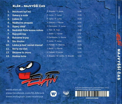 Musiikki-CD Elán - Najvyšší čas (CD) - 2