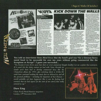 Hudobné CD Helloween - Walls Of Jericho (2 CD) - 10