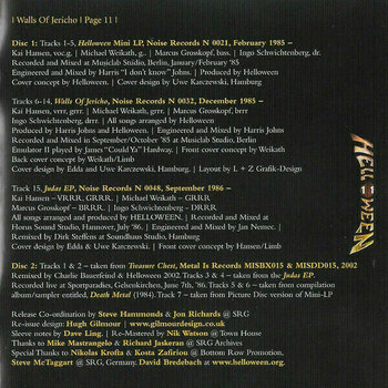 Glasbene CD Helloween - Walls Of Jericho (2 CD) - 15