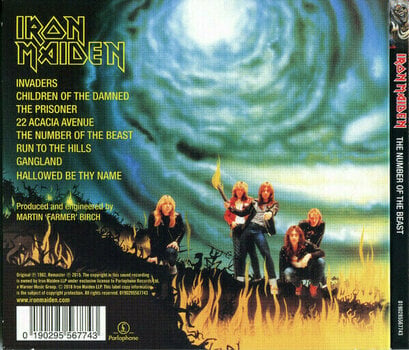 Hudobné CD Iron Maiden - The Number Of The Beast (CD) - 17