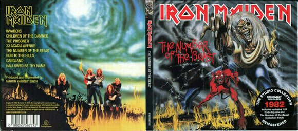 CD диск Iron Maiden - The Number Of The Beast (CD) - 16