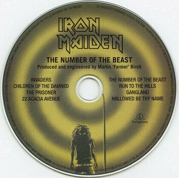 Glasbene CD Iron Maiden - The Number Of The Beast (CD) - 2