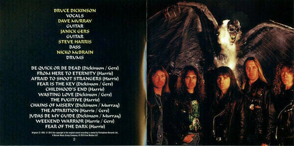 CD диск Iron Maiden - Fear Of The Dark (CD) - 12