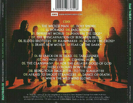 Glazbene CD Iron Maiden - From Fear To Eternity: Best Of 1990-2010 (2 CD) - 9