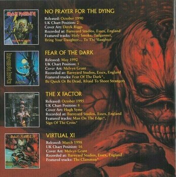 CD de música Iron Maiden - From Fear To Eternity: Best Of 1990-2010 (2 CD) - 4
