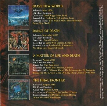 Muzyczne CD Iron Maiden - From Fear To Eternity: Best Of 1990-2010 (2 CD) - 5