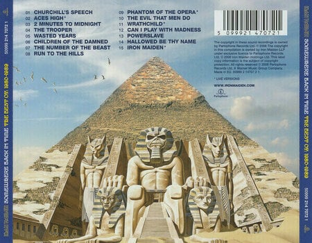 CD musique Iron Maiden - Somewhere Back In Time: The Best Of 1980 (CD) - 6