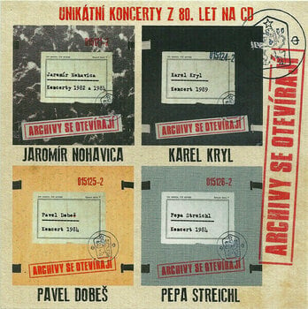 CD de música Jaromír Nohavica - Archívy se otevírají: 1982 A 1984 (2 CD) CD de música - 6