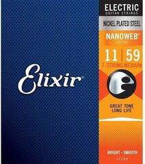 E-guitar strings Elixir Nanoweb 12106 Medium 7-String E-guitar strings - 1