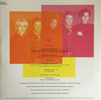 Vinyl Record Duran Duran - Big Thing (2 LP) - 5