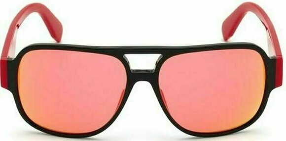 Lifestyle Glasses Adidas OR0006 01U Shine Black Red/Mirror Red L Lifestyle Glasses (Just unboxed) - 3