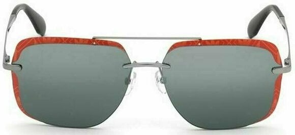 Lifestyle cлънчеви очила Adidas OR0017 12C Shine Dark Ruthenium/Smoke Mirror Silver Lifestyle cлънчеви очила - 3