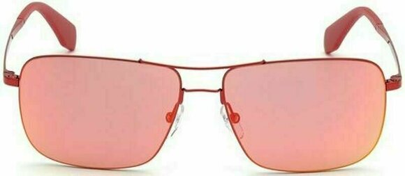 Lifestyle Glasses Adidas OR0003 66U Shine Red Aniline/Mirror Red S Lifestyle Glasses - 3