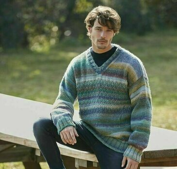 Fil à tricoter Katia Azteca 7868 Blue/Green/Maroon Fil à tricoter - 2