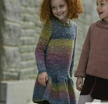 Fil à tricoter Katia Azteca Degradé 501 Green/Fuchsia/Blue Fil à tricoter - 2