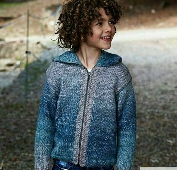 Stickgarn Katia Azteca Degradé 510 Blue/Grey/Rose - 3