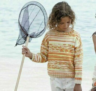 Strickgarn Katia Bora Bora 57 Lime/Orange Strickgarn - 2