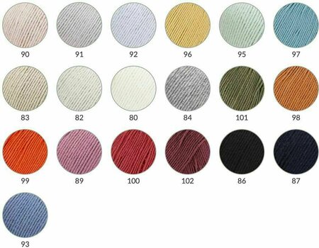 Pređa za pletenje Katia Cotton-Alpaca 102 Wine Red Pređa za pletenje - 4