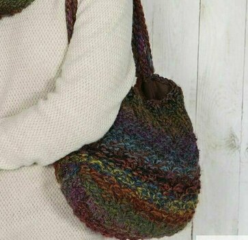 Przędza dziewiarska Katia Azteca 7854 Black/Lilac/Blue/Orange/Yellow - 5