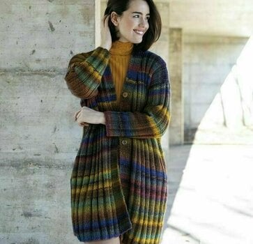 Fil à tricoter Katia Azteca 7866 Green/Mustard/Rust/Blue/Brown Fil à tricoter - 2