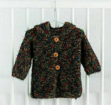 Fios para tricotar Katia Duende 405 Multicolour/Black - 2