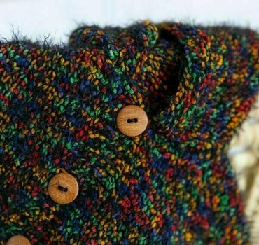 Knitting Yarn Katia Duende 405 Multicolour/Black - 4