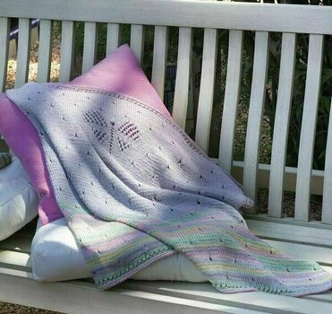 Fire de tricotat Katia Fair Cotton Craft 603 Rose/Mauve/Light Yellow/Green - 2