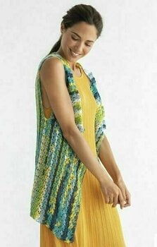 Pređa za pletenje Katia Jaipur Cake 401 Off White/Beige/Moss Green/Rust/Maize Yellow Pređa za pletenje - 2