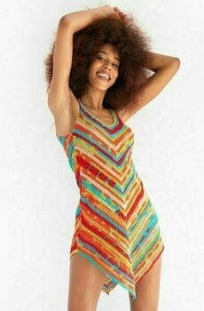 Fil à tricoter Katia Jaipur Cake 407 Orange/Green/Turquoise/Yellow Fil à tricoter - 2