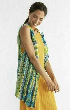 Fil à tricoter Katia Jaipur Cake 409 Orange/Coral/Rose Fil à tricoter - 2