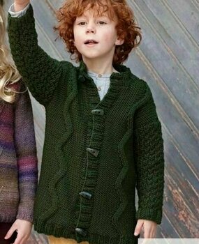 Fil à tricoter Katia Maxi Merino 16 Dark Green Fil à tricoter - 2