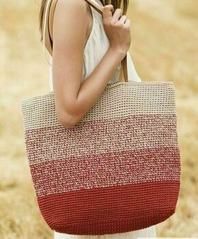 Pletacia priadza Katia Lino 100% 20 Red Pletacia priadza - 5