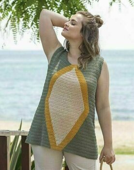 Fil à tricoter Katia Lino 100% 32 Reseda Green - 3