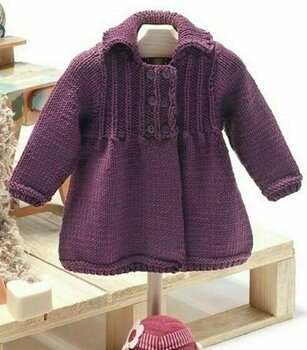 Fios para tricotar Katia Merino Sport 23 Dark Violet - 3