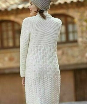 Fire de tricotat Katia Maxi Merino 3 Off White - 4