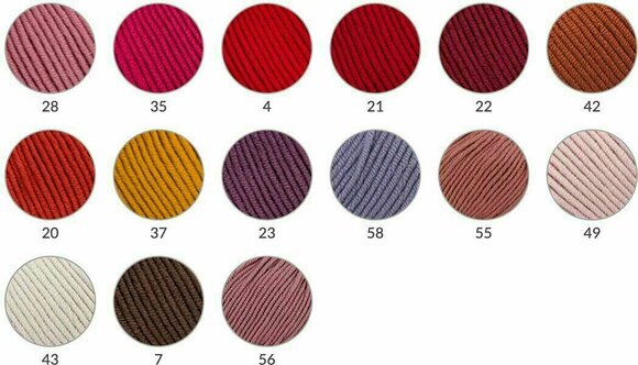 Knitting Yarn Katia Merino Sport 23 Dark Violet - 6