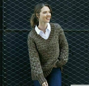 Fil à tricoter Katia Maxi Merino 50 Medium Brown Fil à tricoter - 2