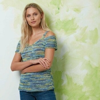 Fil à tricoter Katia Maui 103 Pastel /Stone Grey Fil à tricoter - 4