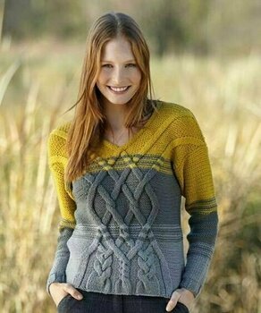 Fios para tricotar Katia Merino Sport 44 Mustard - 3