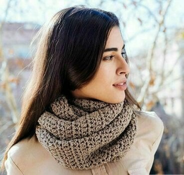 Fil à tricoter Katia Merino Seda 62 Fawn Brown Fil à tricoter - 2