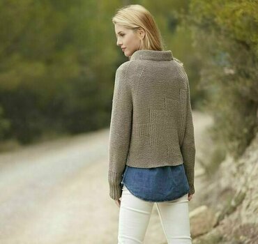 Fil à tricoter Katia Merino Seda 62 Fawn Brown Fil à tricoter - 5