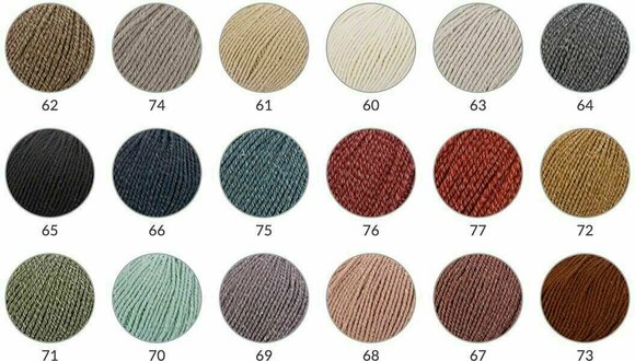 Fios para tricotar Katia Merino Seda 63 Pearl Light Grey - 4