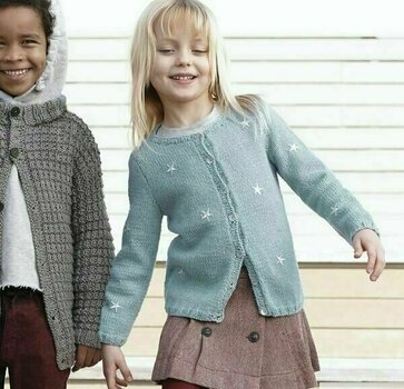 Fil à tricoter Katia Merino Seda 70 Water Blue Fil à tricoter - 2