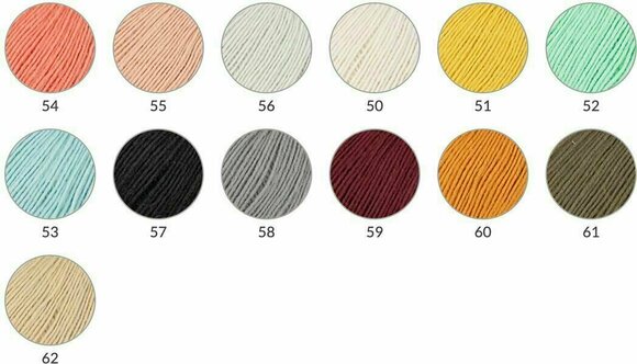 Pletací příze Katia Ultrasoft 53 Water Blue Pletací příze - 4