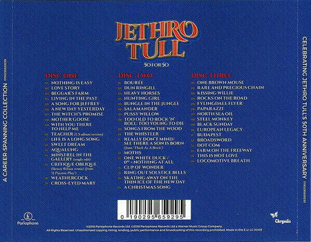 Glazbene CD Jethro Tull - 50 For 50 (3 CD) - 3